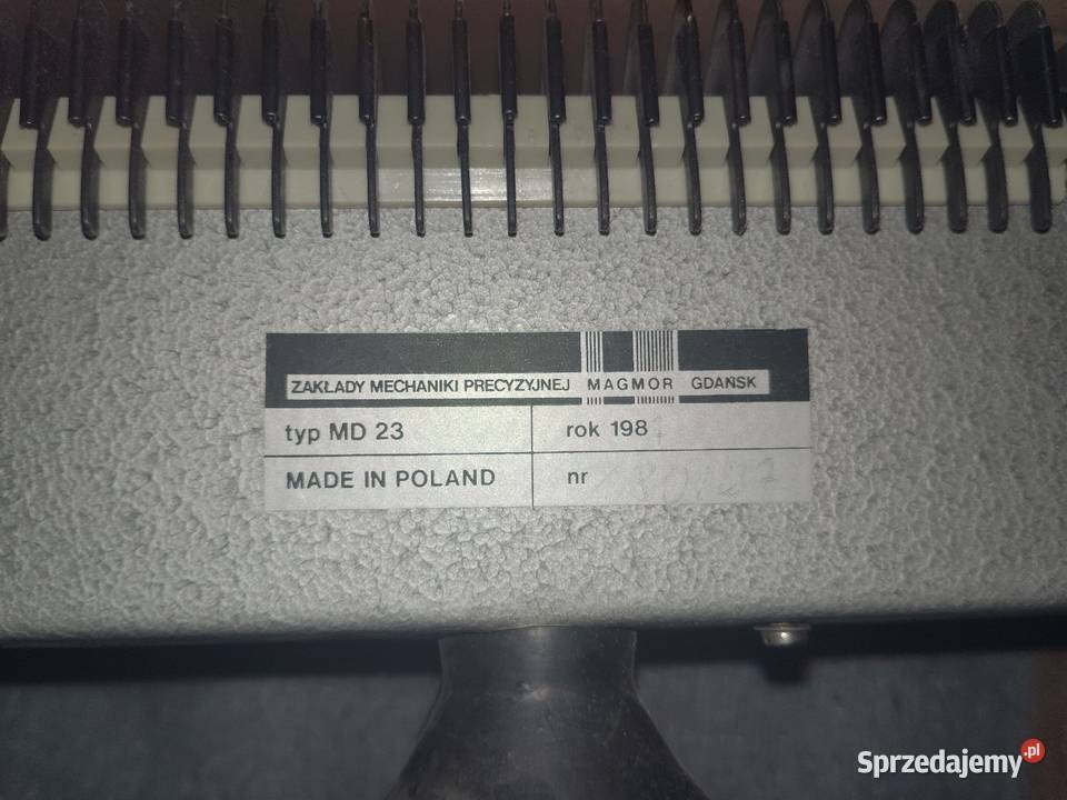Maszyna dziewiarska typ MD23 Świdnica