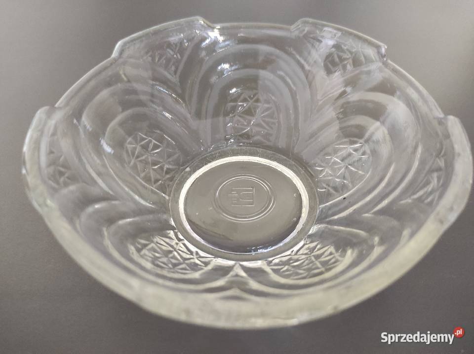 Salaterka stare szkło PRL Ceramika i szkło