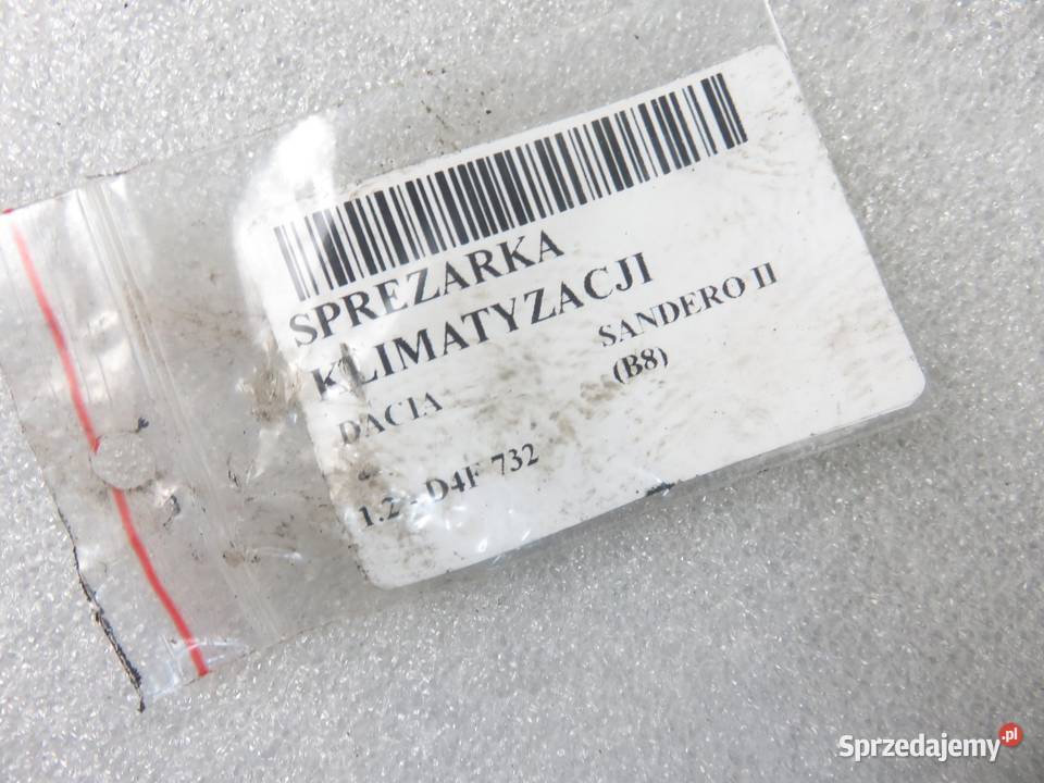 KOMPRESOR KLIMATYZACJI DACIA SANDERO II 12 osobowe
