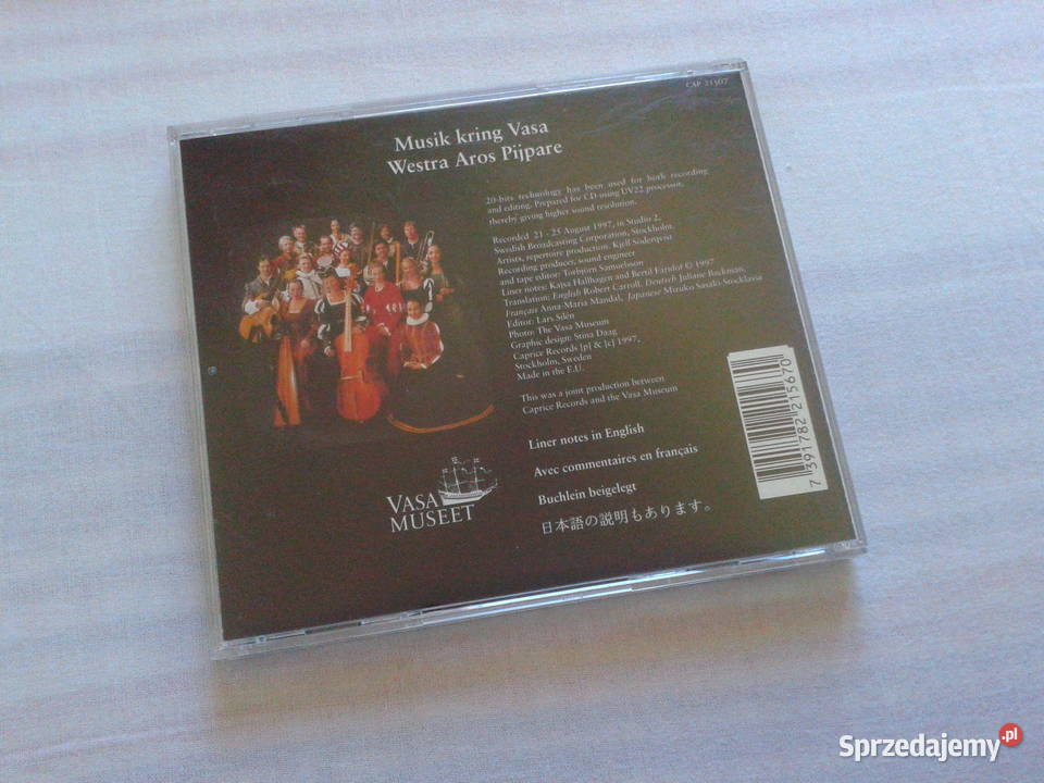 Musik kring Vasa Westra Aros Pijpare 1997