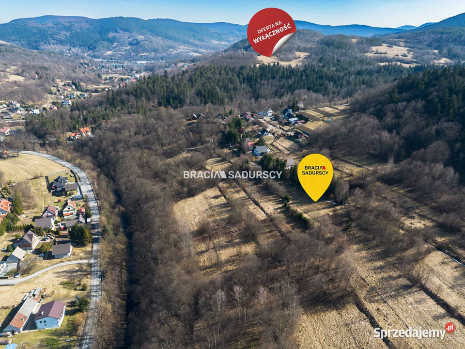 sprzedaży działki Stróża 3000 metrów