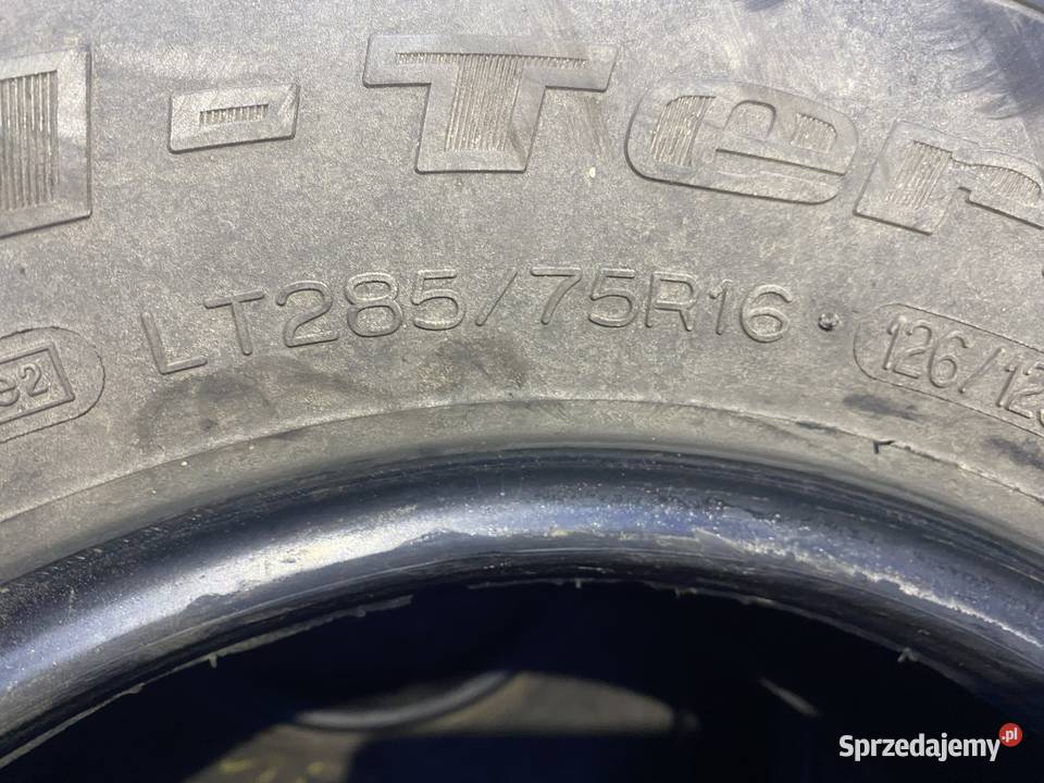 Opony Off Road 4x4 28575R16 BFGoodrich Samochodowe Brzeg