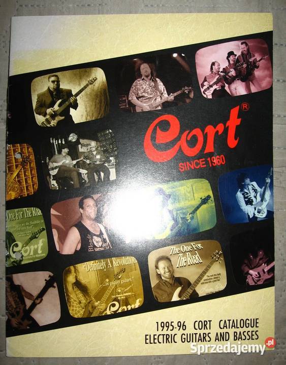 Cort Electric Guitars and Basses 199596 Catalog Kępice