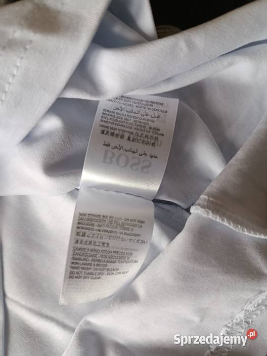 Tshirt męski Hugo Boss nowoczesny design grubsza Białystok