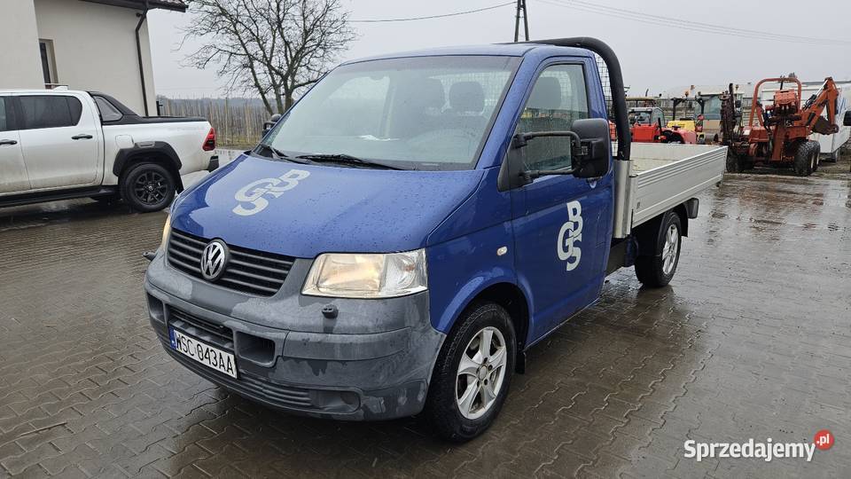 Volkswagen Transporter T5 25 skrzynia FV23 klima niebieski Sochaczew
