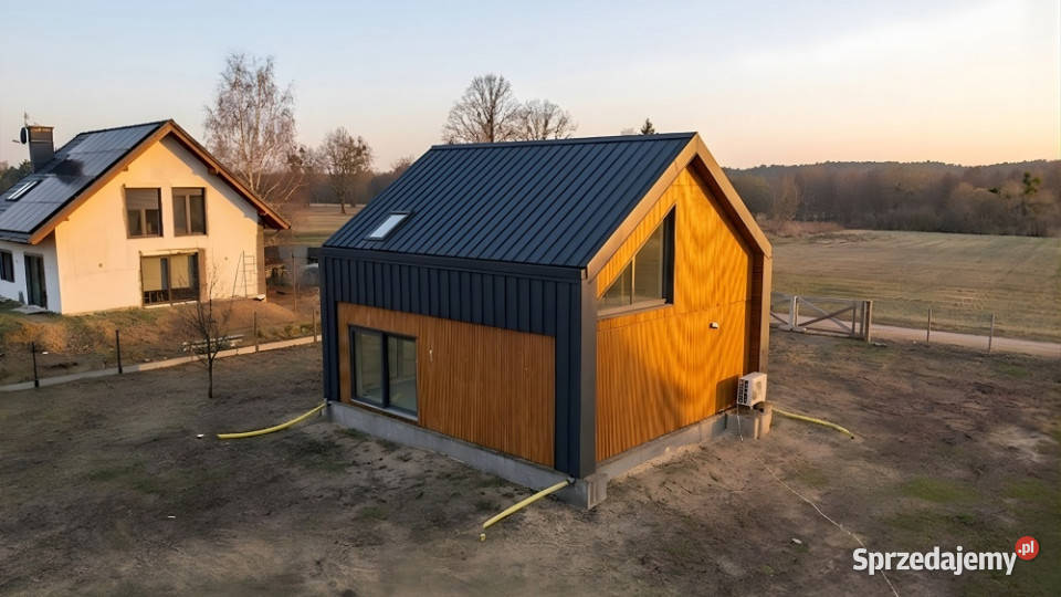 Nowy dom w stanie deweloperskim z działką kujawsko-pomorskie Kominy
