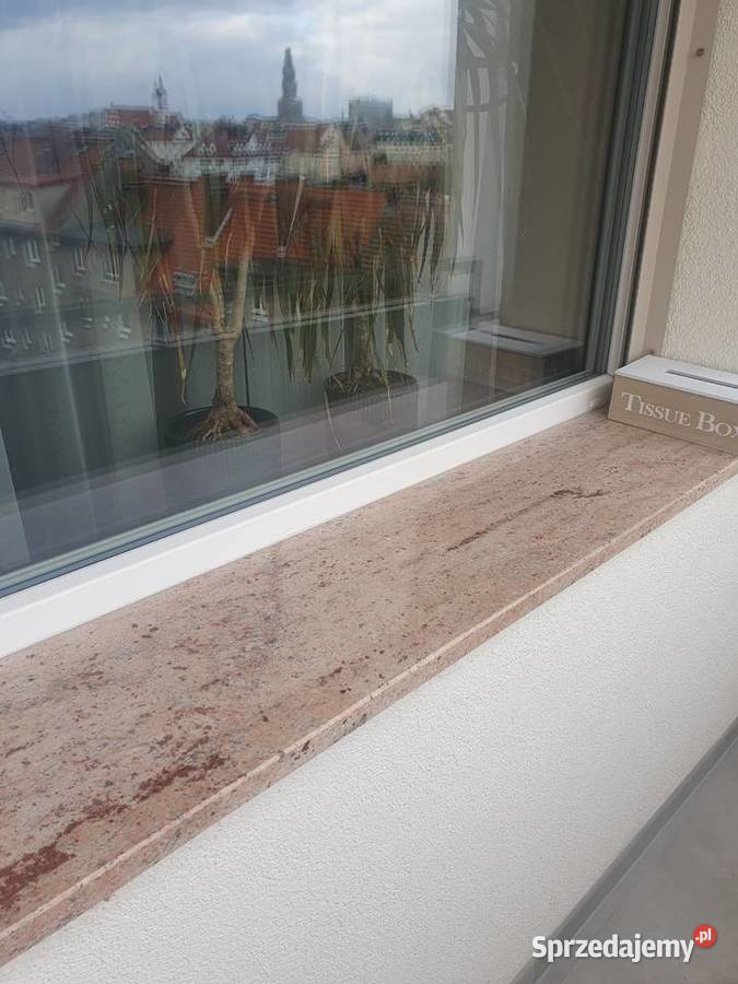 Parapet z granitu 149 x 28 x 3 marmur 4 lata Dom i Ogród Opole