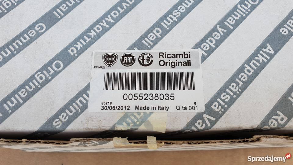 FIAT DUCATO WYSPRZĘGLIK 062014 0055238035 sprzęgła Bieleń