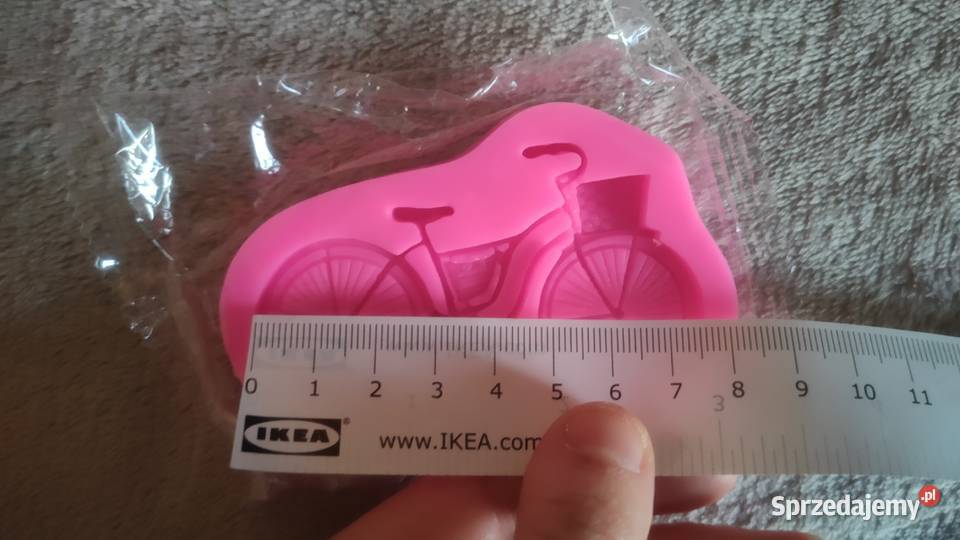 Forma silikonowa foremka rower rowerek do żywicy Tarnowskie Góry