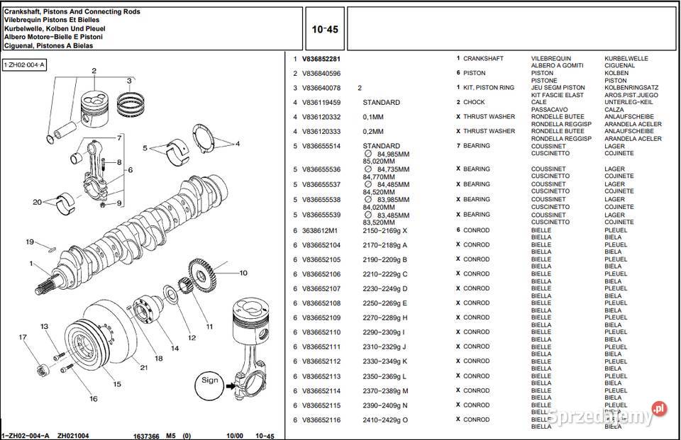 Instrukcja napraw Massey Ferguson Zduńska Wola