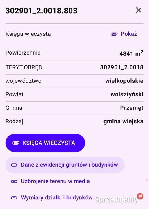 Działka budowlana