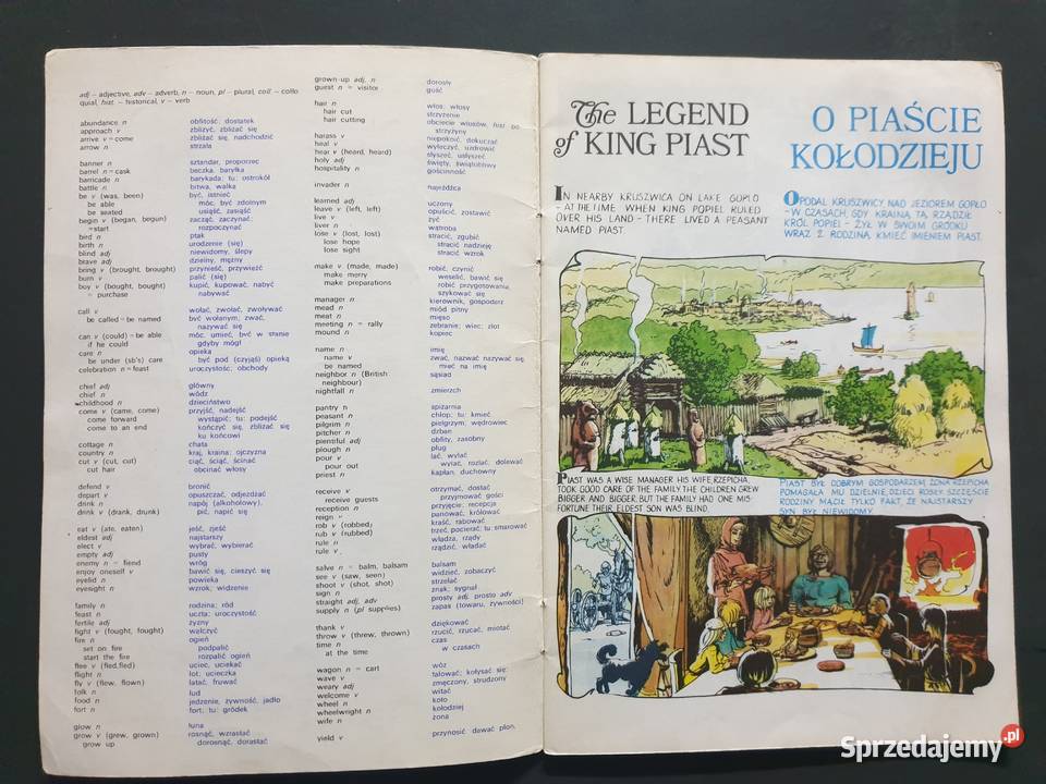 O Piaście Kołodzieju The Legend of King Piast pomorskie Gdynia sprzedam