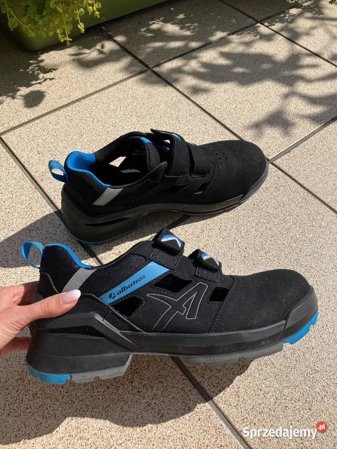 Buty obuwie ochronne męskie Albatros S1 44 nowe Nisko