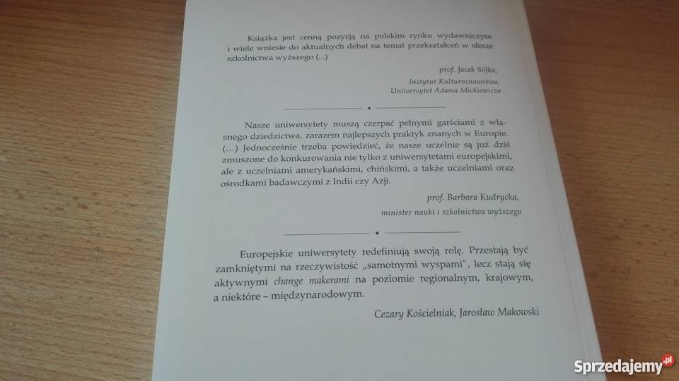 Wolność równość uniwersytet Kościelniak Makowski Gdańsk