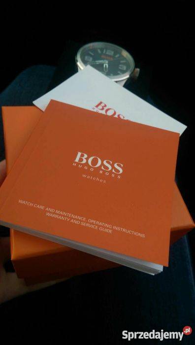 Nowy zegarek HUGO BOSS wodoodporny Carbon