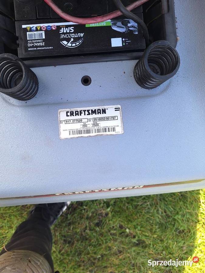 traktorek kosiarka Craftsman 175 wyrzut boczny Traktorki Reszel