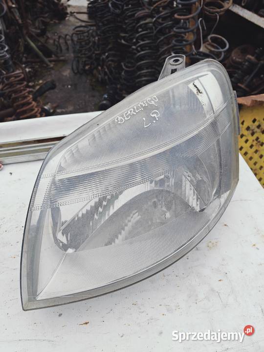 Lampy przednie citroen Berlingo Lampy przednie Łagów