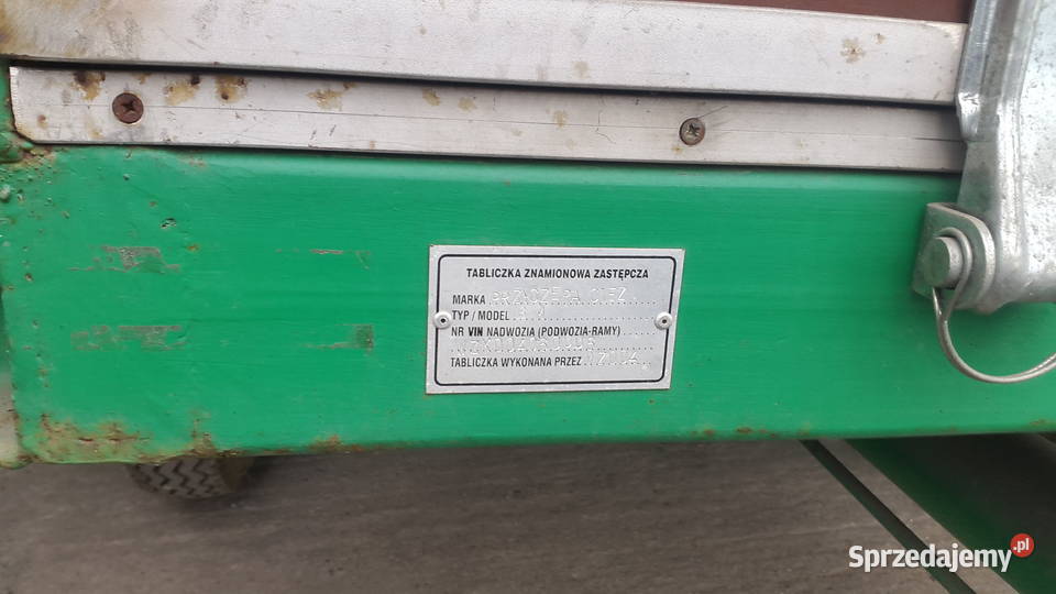 Przyczepka dwukołowa Konotopa