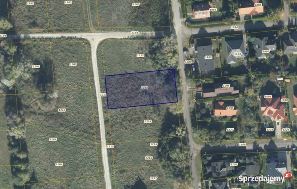Działka 1213 w miejscowości Borówiec 1333m2 Borowiec sprzedam