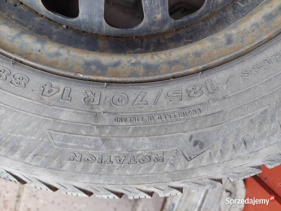 Koła Zimowe 14 4x100 Seat Vw koda itp Komplet Samochodowe