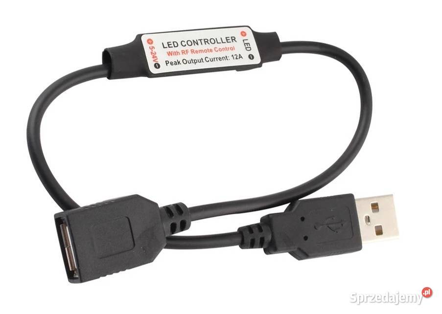 Kontroler taśmy LED Mini ściemniacz RF zdalny Części i akcesoria Humniska
