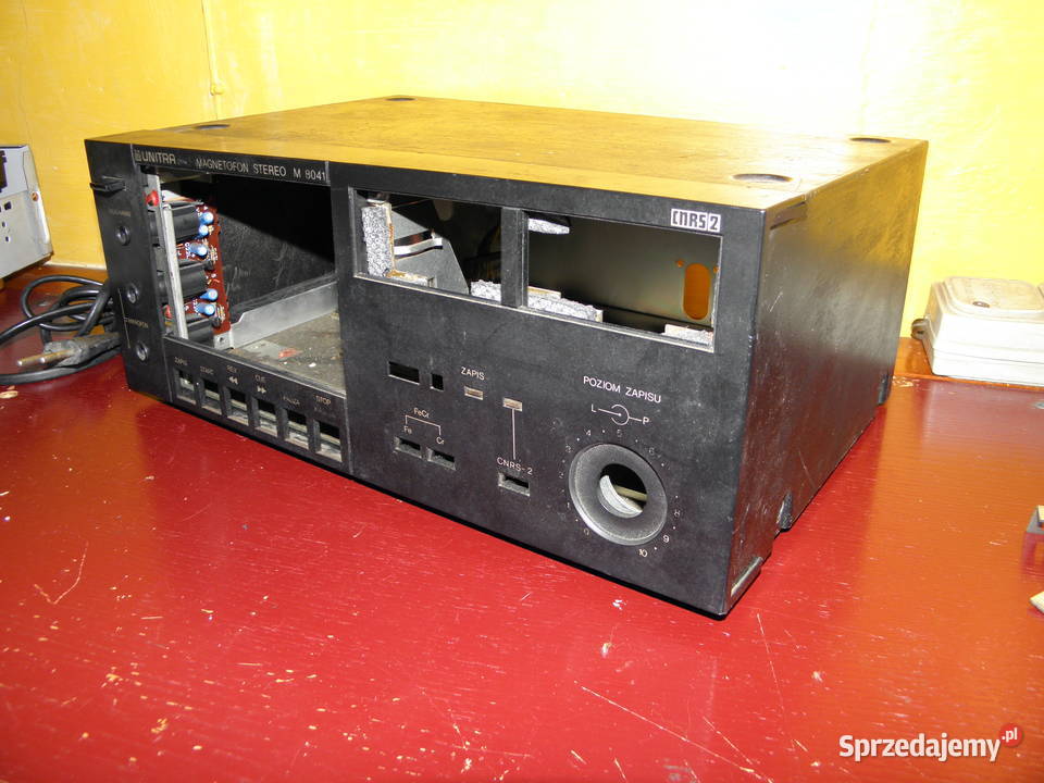 Unitra deck magnetofon części M8041 silnik trafo