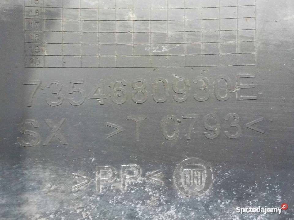 CITROEN NEMO 11r nadkole lewe tyl 7354680930E Suków