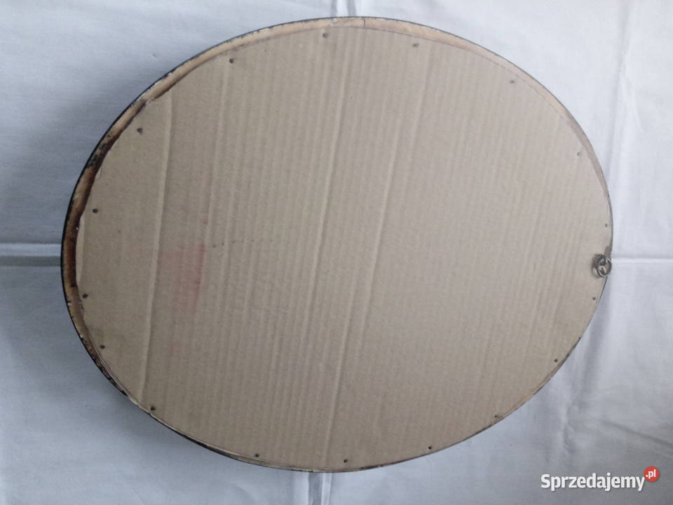 wypukłe lustro owalne w stylu angielskim Piotrówek