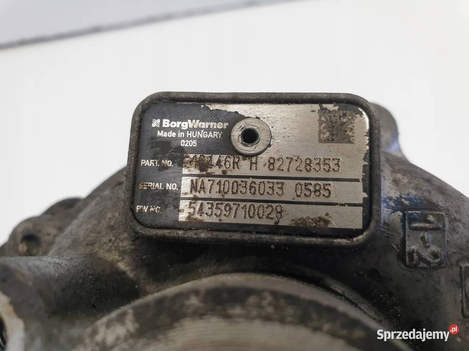 TURBOSPRĘŻARKA Renault Clio III 15 DCI H82728353 Motoryzacja Chełm sprzedam