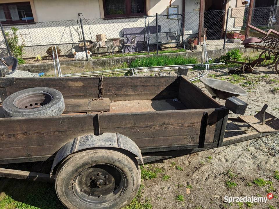Dzik 21 osprzęt przyczepa i części zamienne nieuszkodzony małopolskie Mikołajowice