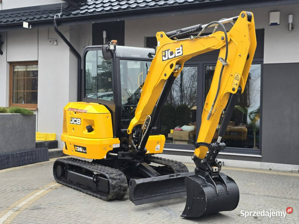 minikoparka JCB 36C1 Minikoparka gąsienicowa JCB Skępe