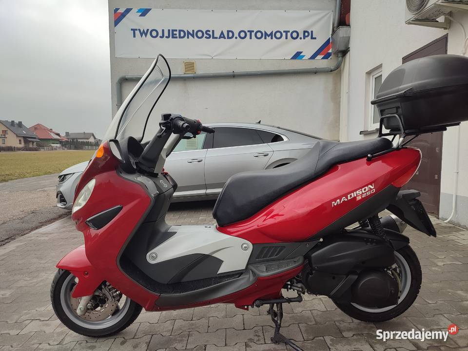 Malaguti Madison 250 A2 Zamiana Raty Malaguti Ligota Dobrodzieńska sprzedam