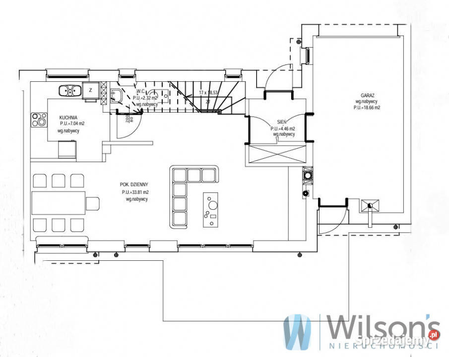 Sprzedam dom szeregowy 11814m2 Łomianki