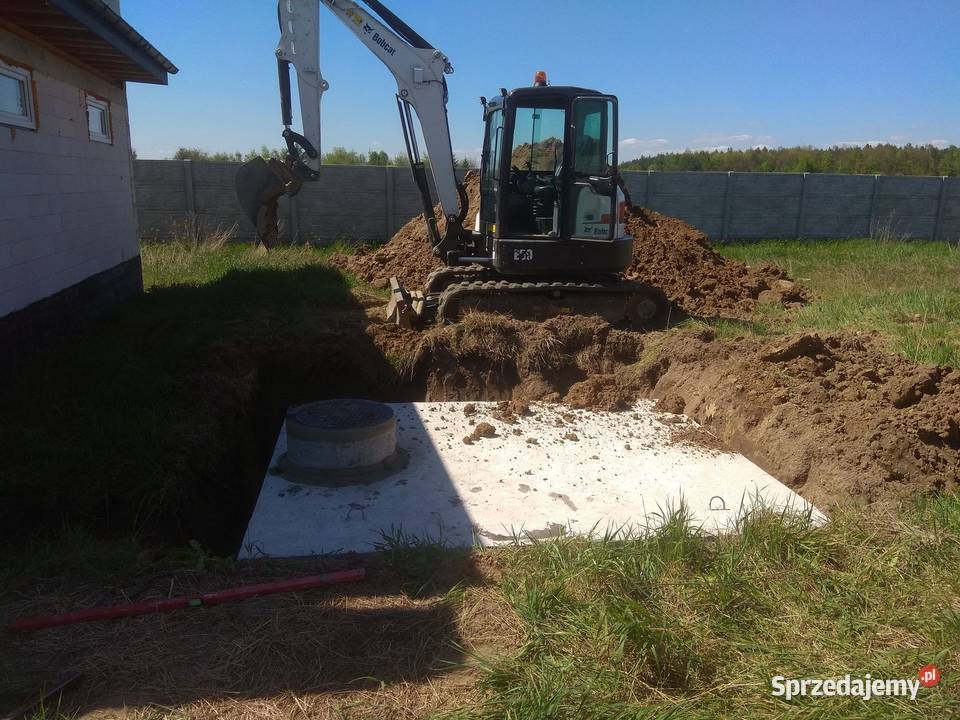 zbiornik szczelny szambo betonowe 12m3 z atestem Zawiercie