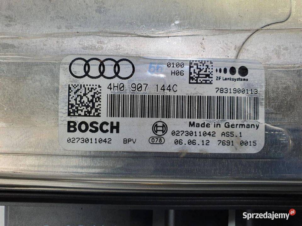 MODUŁ AUDI S8 D4 4H0907144C WSPOMAGANIA Lipno