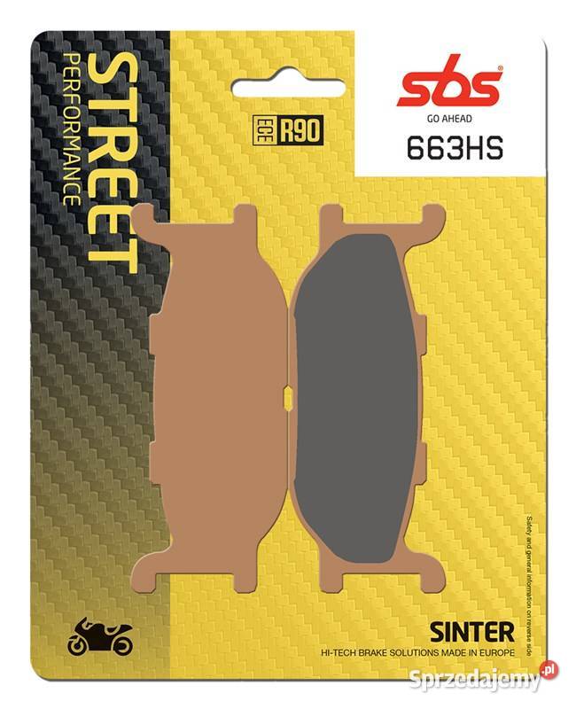 Klocki hamulcowe SBS 663HS YAMAHA XVS Stryker Trzciel sprzedam