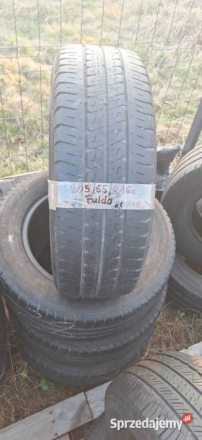 205 65 R16c Fulda 4 Lato PROMOCJA Gliwice sprzedam