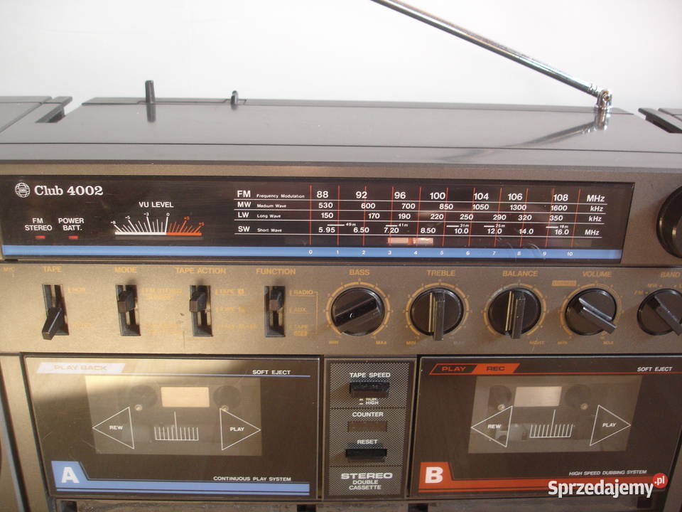 Radiomagnetofon CLUB 4002 Zielona Góra