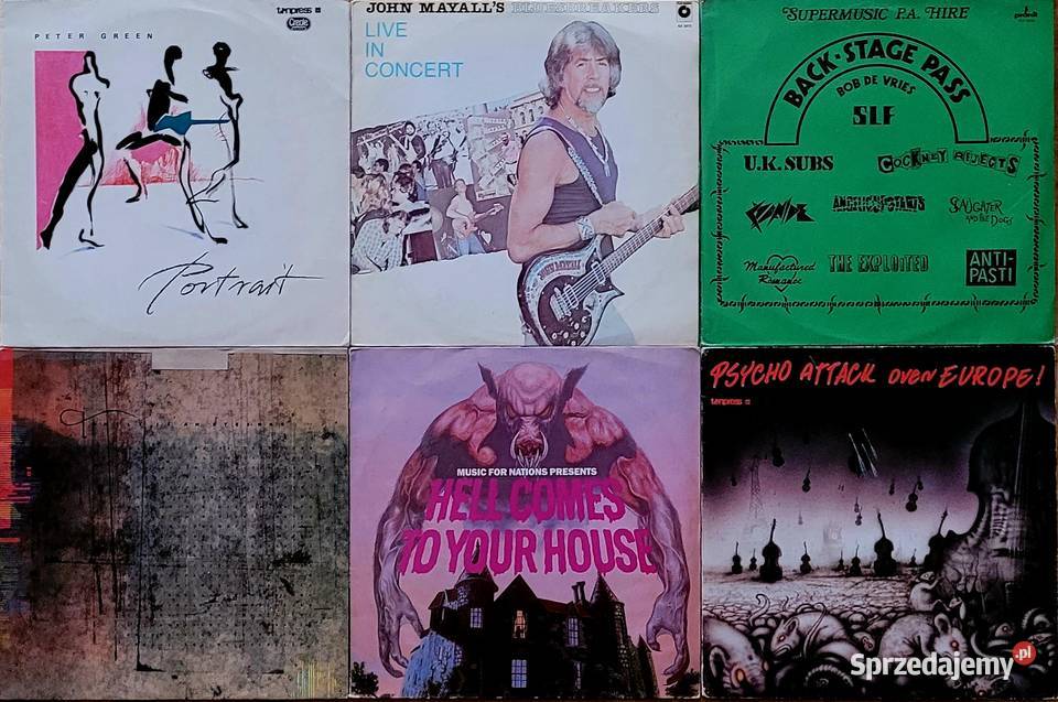 Płyty winylowe na gramofon ROCK I lata 6080te XX Warszawa