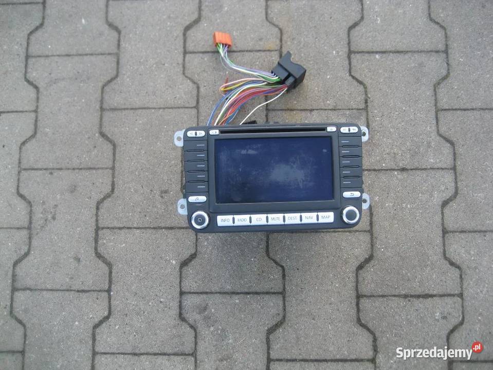vw passat b6 0510r radio nawigacja 1k0035198c Motoryzacja wielkopolskie Rakoniewice sprzedam