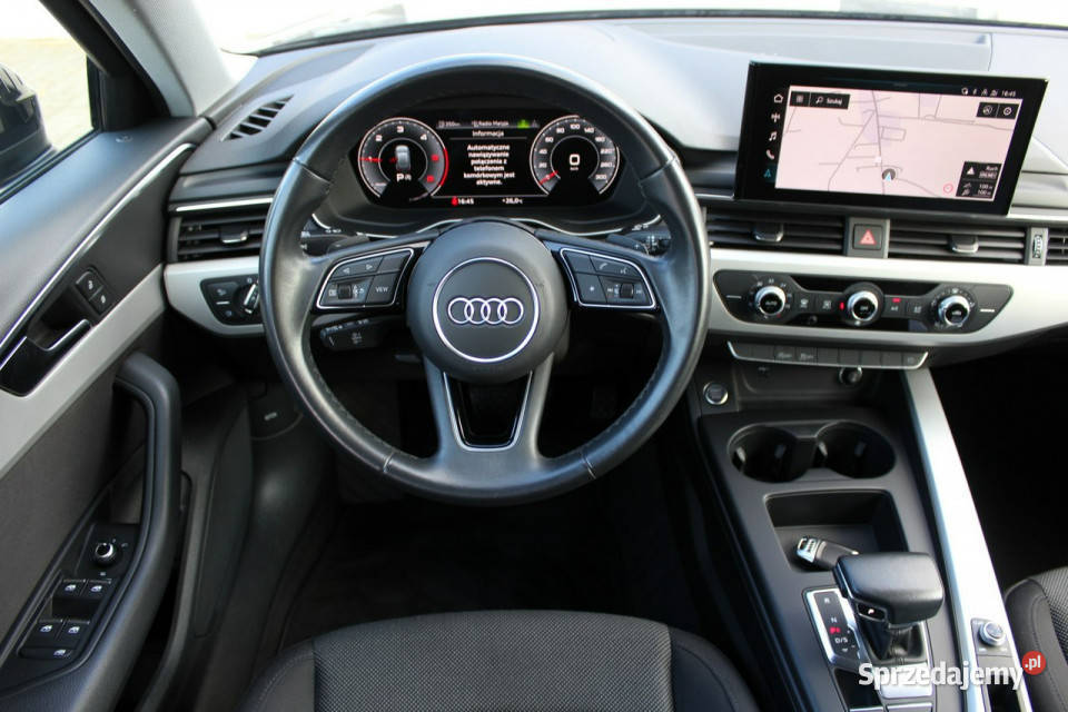 Audi A4 SalonPL Automat FV23 163 Virtual LED czujnik deszczu Sokołów