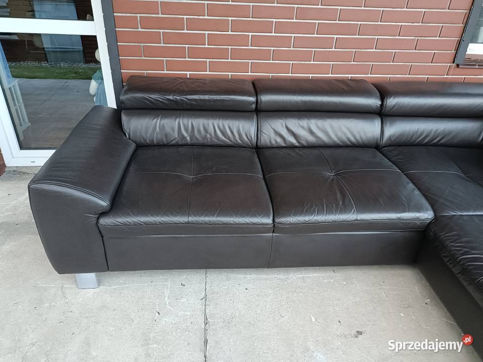 Sprzedam narożnik ze skóry wielkopolskie Konin