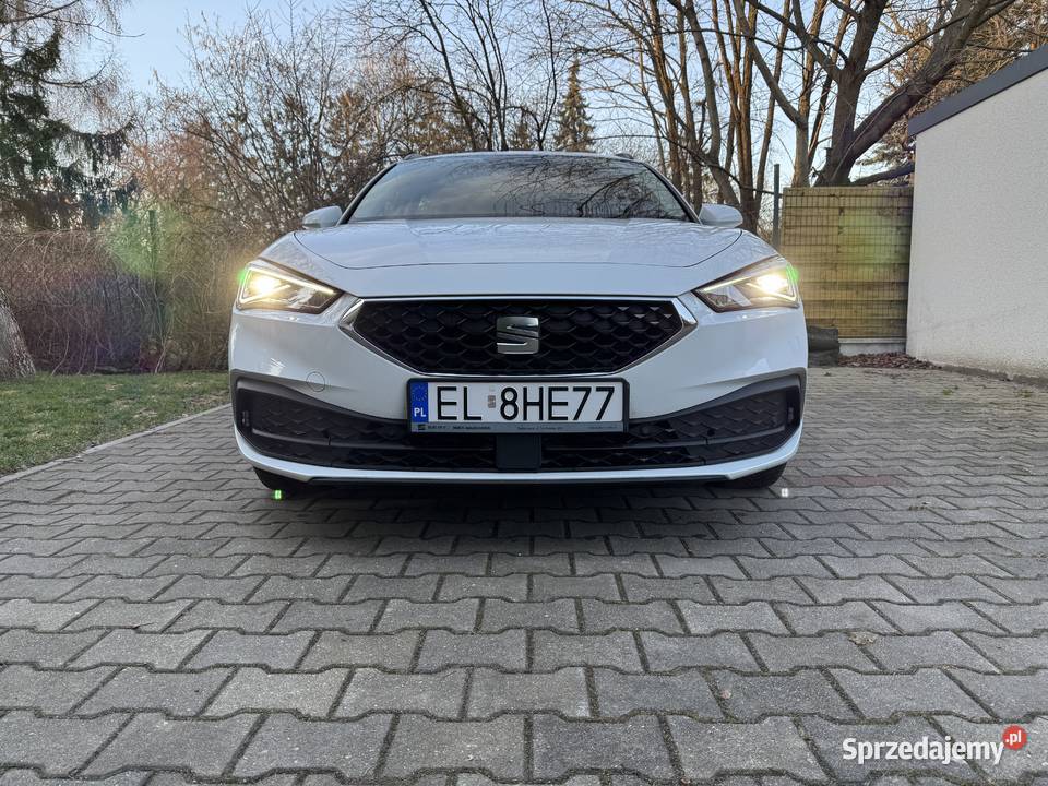 Seat Leon 15 eTSI DSG 2021 MHEV Serwis ASO łódzkie Łódź