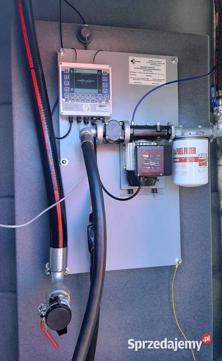 Zbiornik ON 9000L z systemem monitoringu Dostawa Zbiorniki