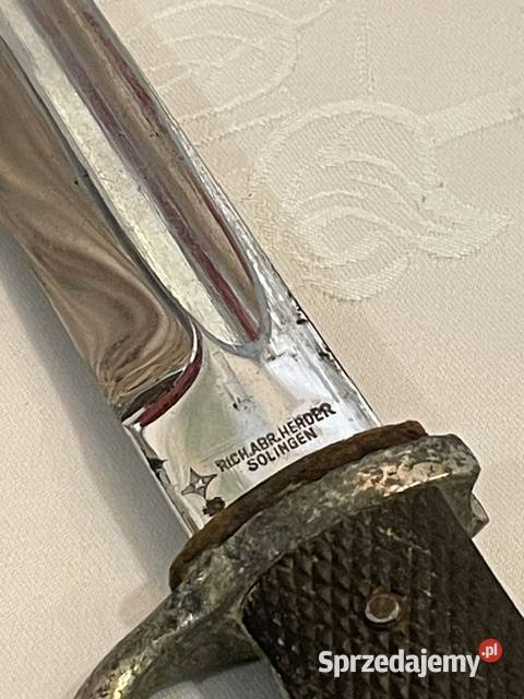 Niemiecki bagnet paradny Extraseitengewehr II małopolskie Kraków