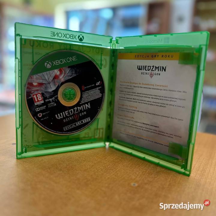 Gra na Xbox One Wiedżmin 3 Dziki Gon Elbląg