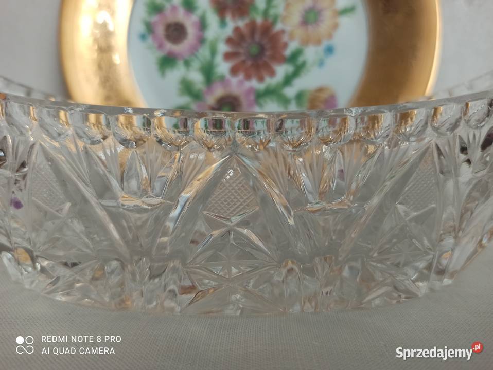 Salaterka kryształowa Porcelana i szkło Białystok