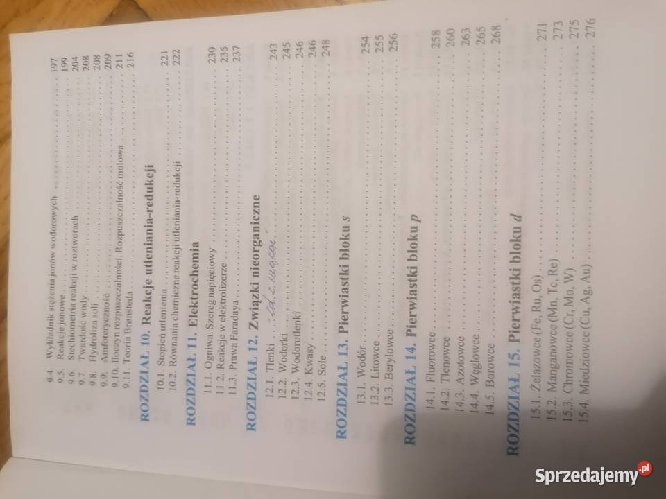 Książki do chemii Gdańsk