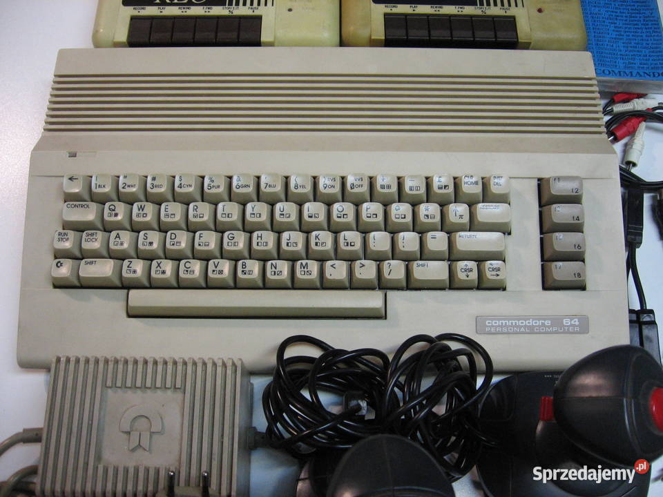 Comodore 64 KOMPUTER ZASILACZ MAGNETOFON PAD Opole