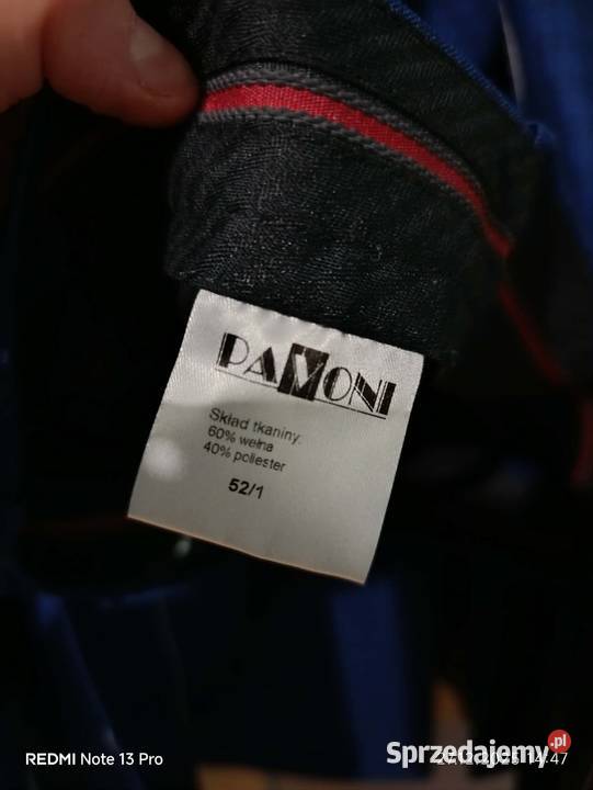 Garnitur męski Rozmiar 52 Zawiercie